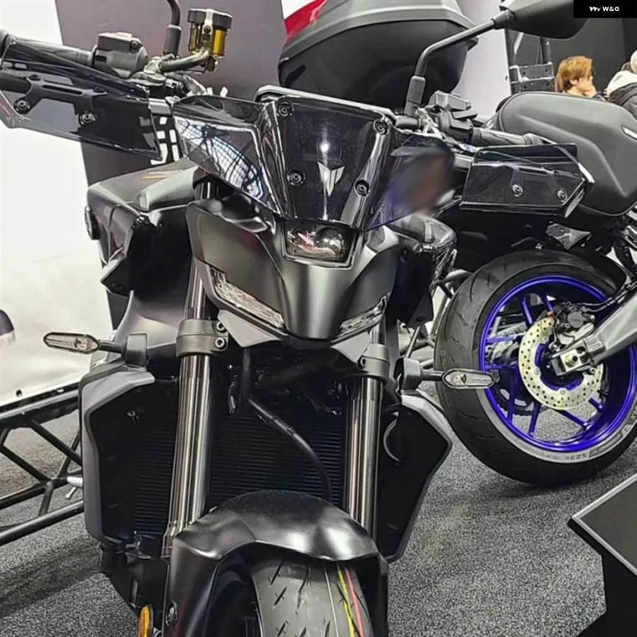 並行輸入品オートバイ バイク フロントガラス ウィンドデフレクター フェアリング ロワー ヤマハ MT-09 SP 2024 交換用 クリアの画像
