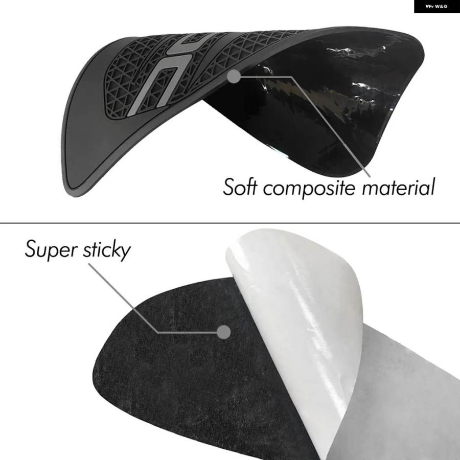 並行輸入品バイク アクセサリー サイドタンク パッド プロテクション トライアンフ ストリートトリプル 2013-2022_4
