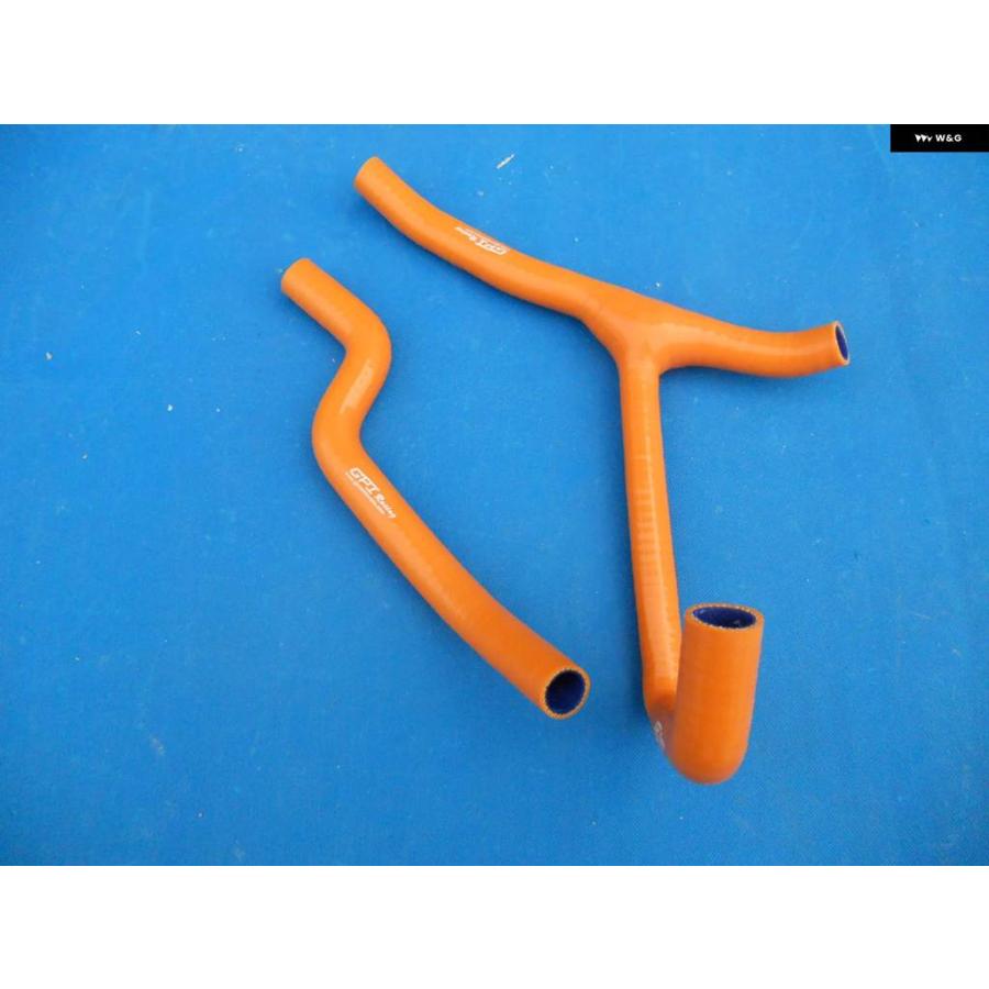 並行輸入品KTM 450XC 525XC 2008-2011 450 525 XC シリコン ラジエーター ホース パイプ チューブ キット 2008-11の画像