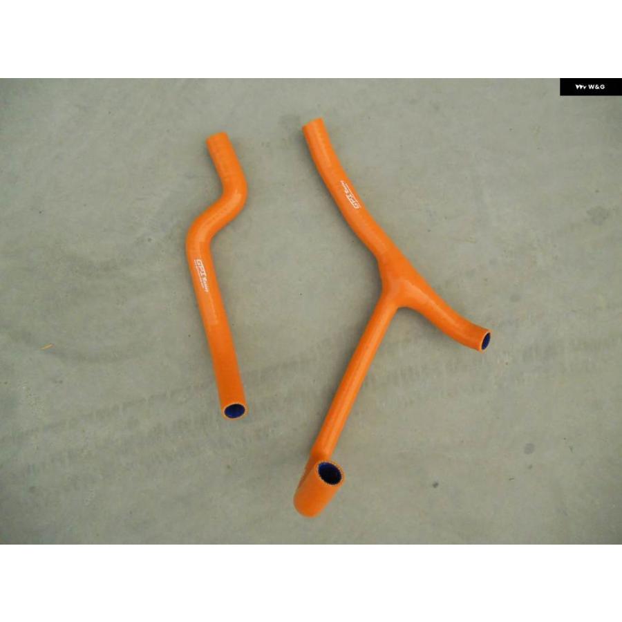 並行輸入品KTM 450XC 525XC 2008-2011 450 525 XC シリコン ラジエーター ホース パイプ チューブ キット 2008-11の画像