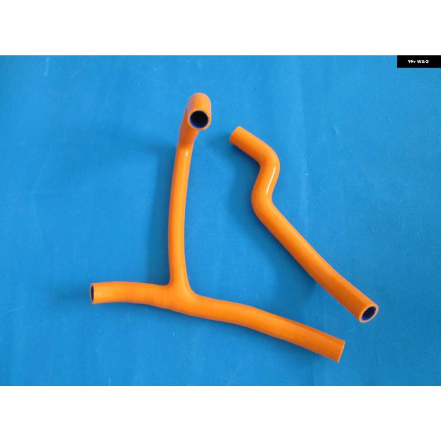 並行輸入品KTM 450XC 525XC 2008-2011 450 525 XC シリコン ラジエーター ホース パイプ チューブ キット 2008-11の画像