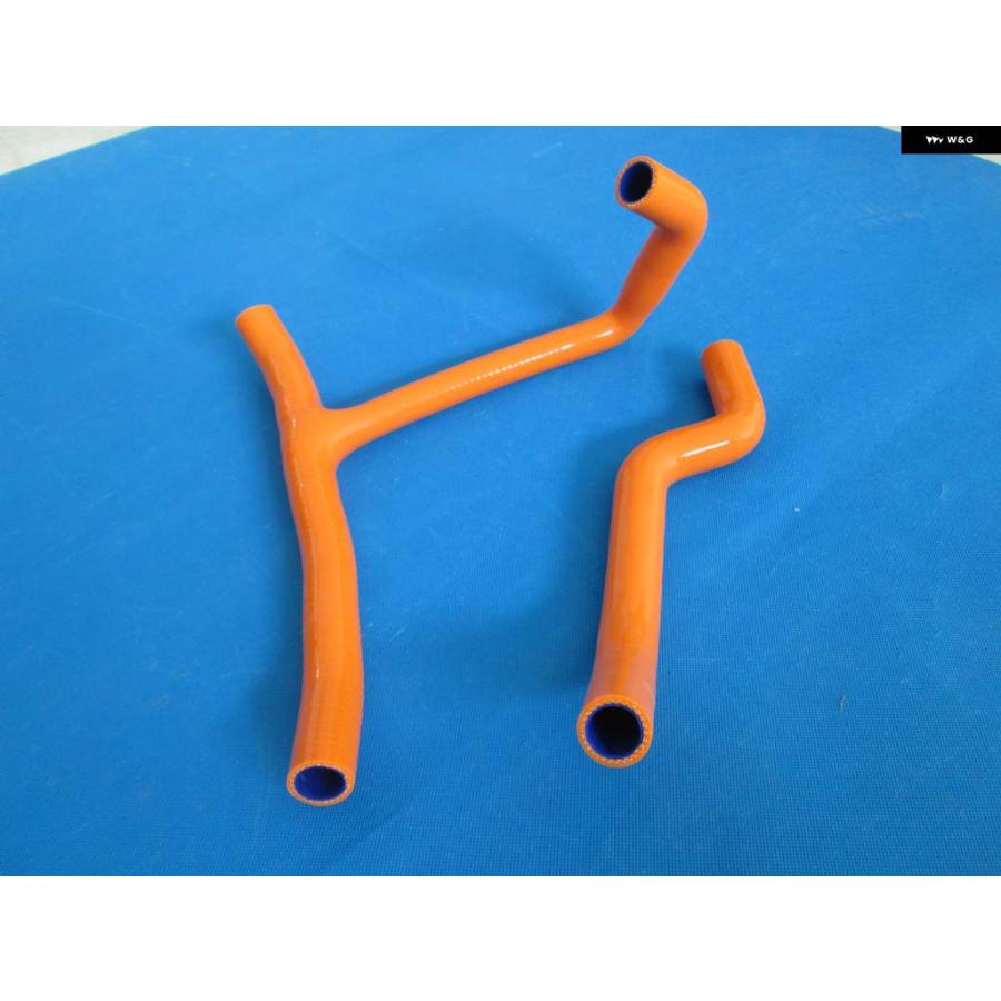 並行輸入品KTM 450XC 525XC 2008-2011 450 525 XC シリコン ラジエーター ホース パイプ チューブ キット 2008-11の画像
