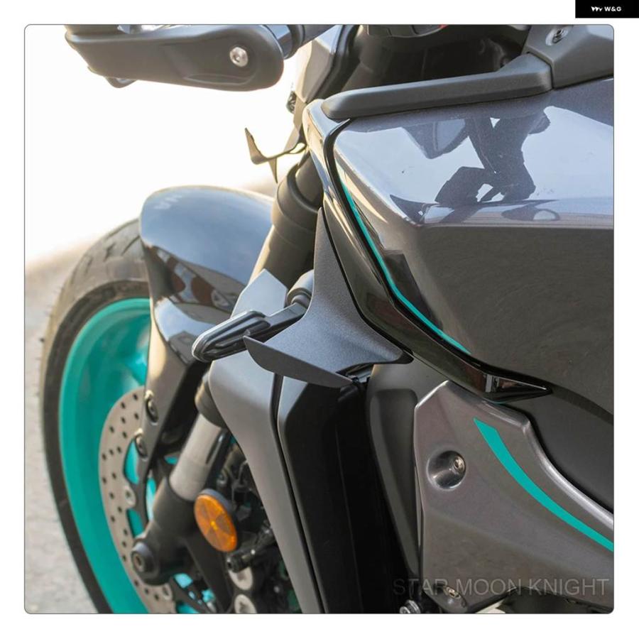 並行輸入品MT-09 GEN 4 スポイラー ウィングレット スポイラー ヤマハ MT09 SP 2024 2025 年 サイドウィング フェアリング オートバイ アクセサリーの画像