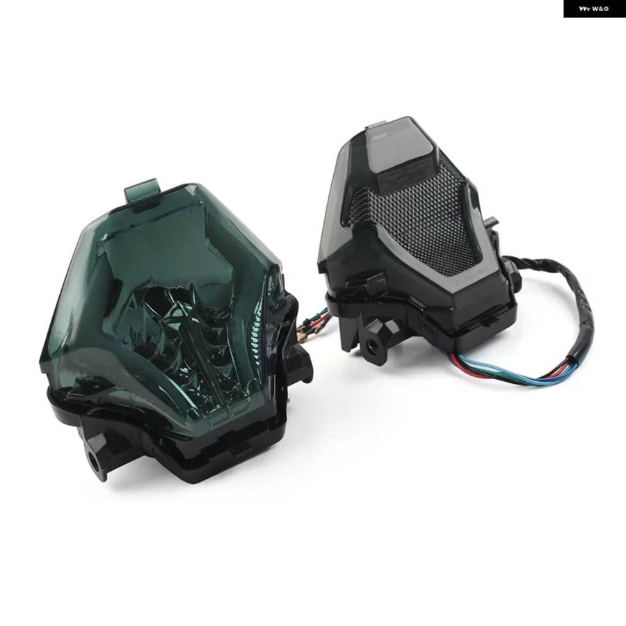 並行輸入品バイク一体型LED テールライト ウィンカー ヤマハ YZF R3 R25 Y15ZR MT07 FZ07 LC150の画像