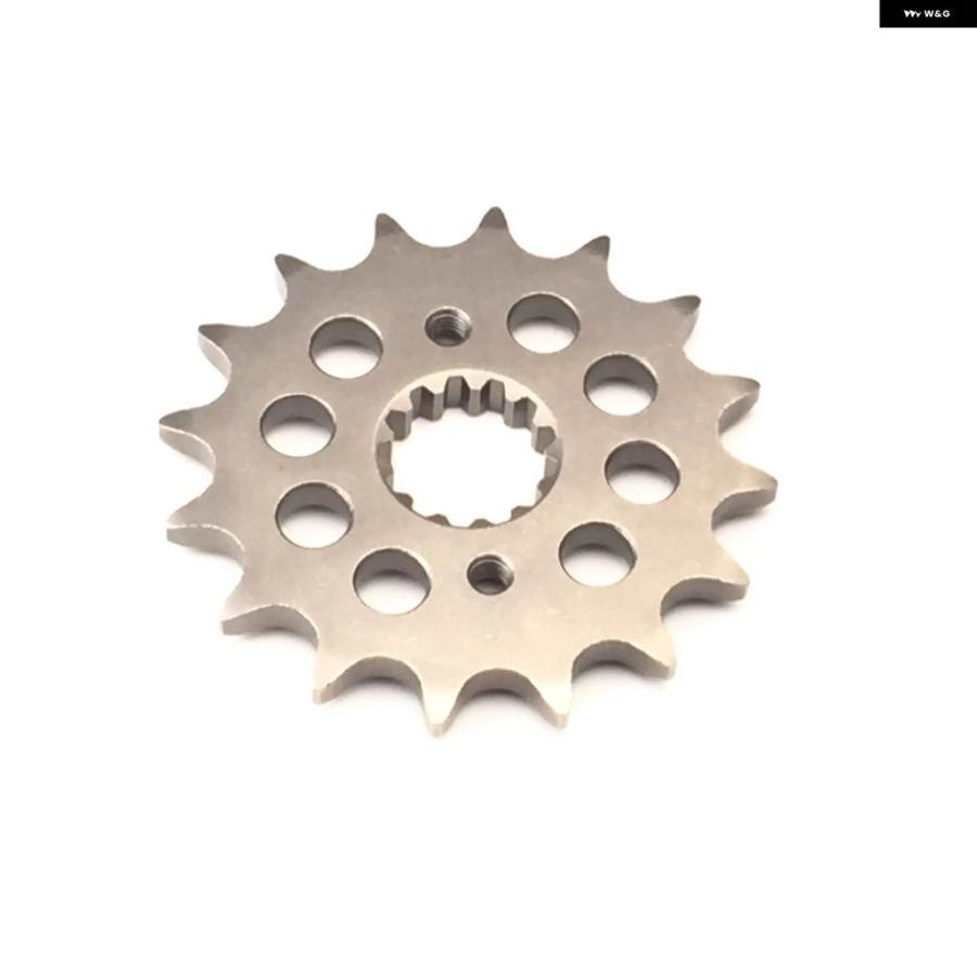 並行輸入品カワサキ 250 500 600 650 CC 520 チェーン 14 15 16 T オートバイ CNC フロント スプロケット KR250 KLR500 KLR600 KLR650 KR KLRの画像
