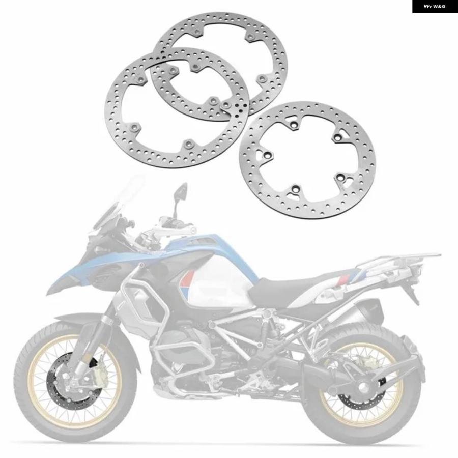 並行輸入品バイク フロント/リア ブレーキディスク ローター BMW R1200GS R1250GS 2013-2020 ステンレス_7