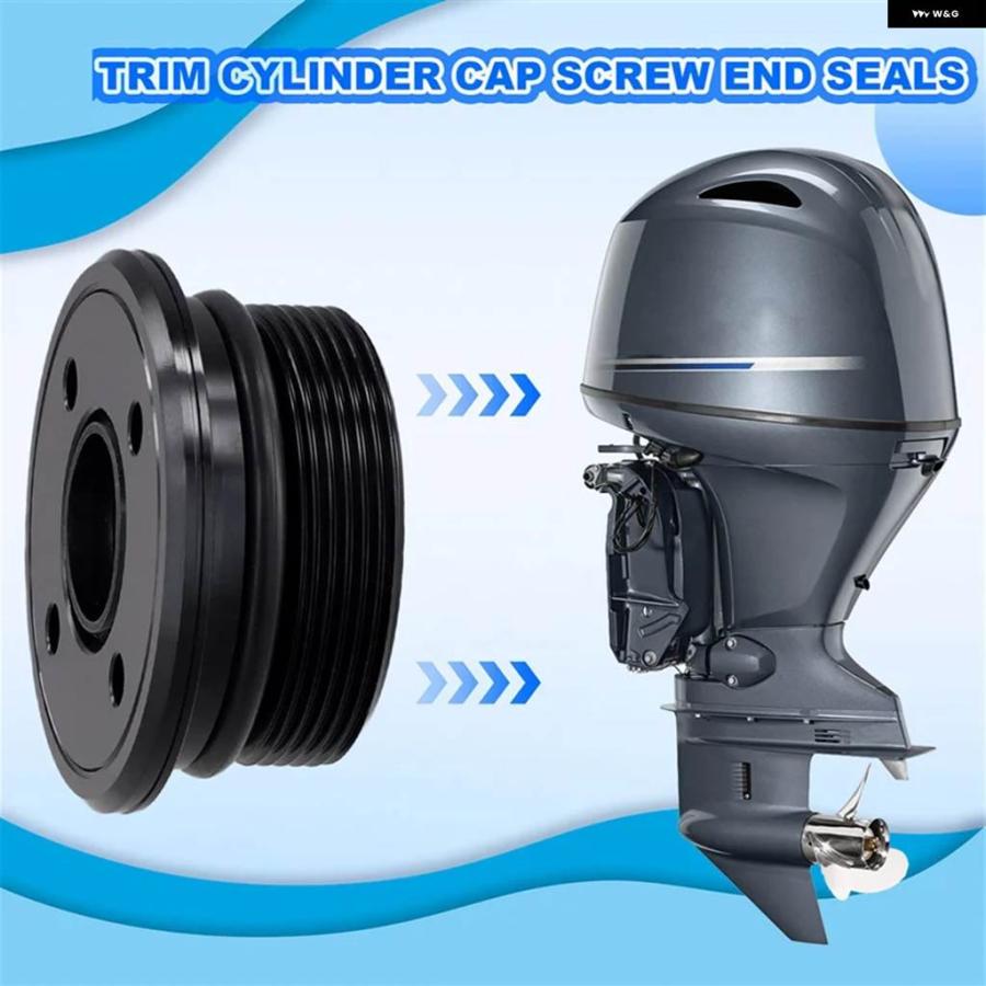 並行輸入品64E-43821-00 トリム シリンダー キャップスクリューエンドシールリフトピストン 115HP-200HP 船外機 64E-43821-09_5