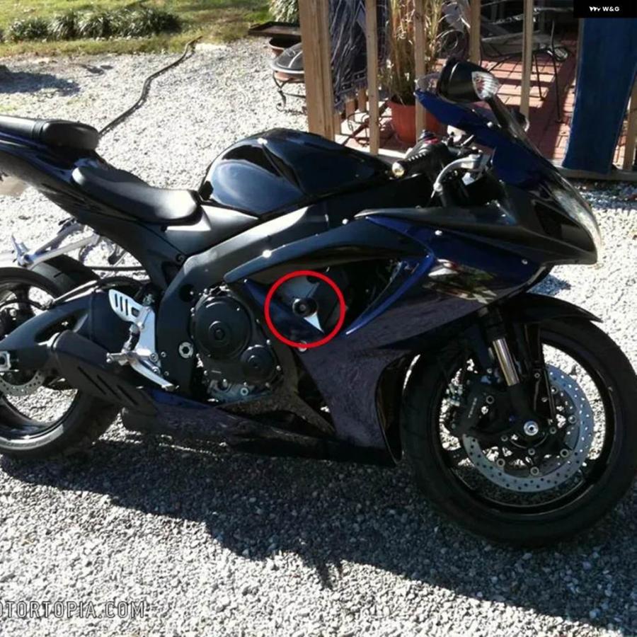 並行輸入品スズキ GSX-R 600 GSX-R 750 2006 2007 2008 バイク ノーカット フレーム スライダー クラッシュ フォールディングプロテクション_4