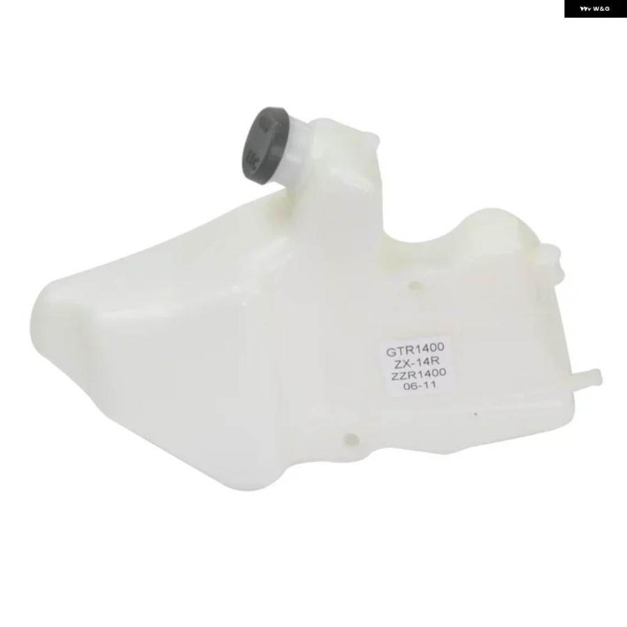 並行輸入品オートバイ ABS プラスチック クーラント リザーバー ウォータータンク クーラー ラジエーター カワサキ GTR1400 ZX-14R ZZR1400 2006-2011の画像