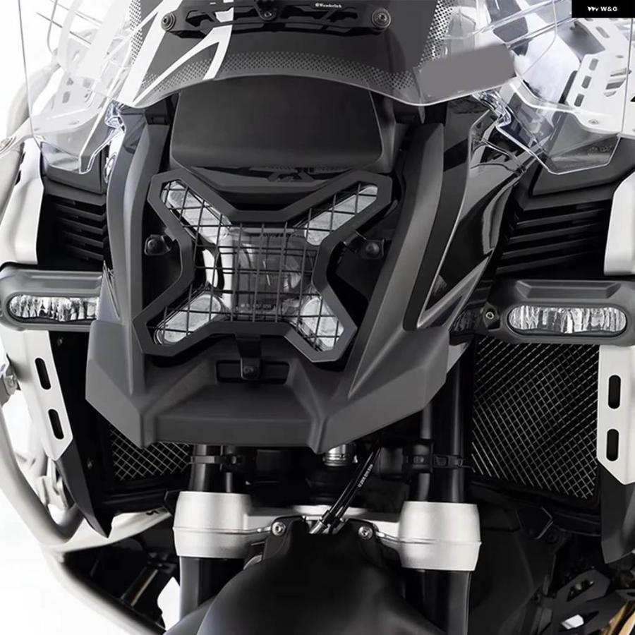 並行輸入品R1300GS アドベンチャー フロント ヘッドライト プロテクター ガード BMW ADV R1300GS ADV バイク アクセサリー ヘッドライト グリル ガードの画像