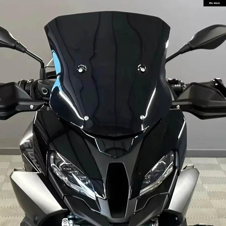 並行輸入品BMW S1000XR S1000 XR S 1000XR 2020-2025 2022 2023 2024 大型 フロントガラス ウィンドスクリーン ウィンドデフレクター ブラック_6
