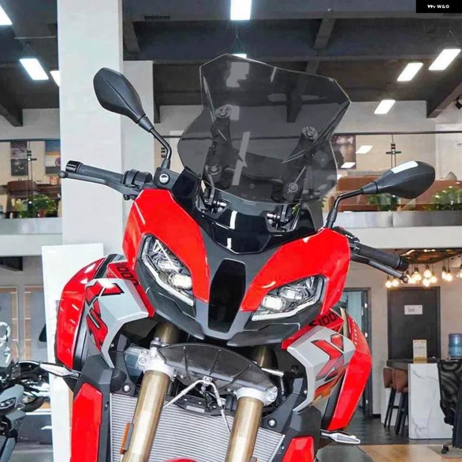 並行輸入品BMW S1000XR S1000 XR S 1000XR 2020-2025 2022 2023 2024 大型 フロントガラス ウィンドスクリーン ウィンドデフレクター ブラック_7