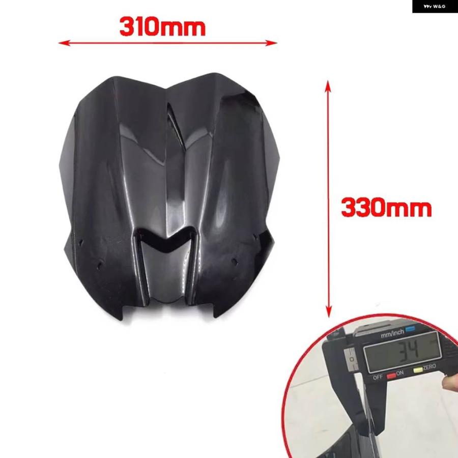 並行輸入品拡張フロントウィンドスクリーン オートバイ アクセサリー フロントスクリーン ウィンドスクリーン プロテクター ヤマハ MT09 09MT-09 2024の画像
