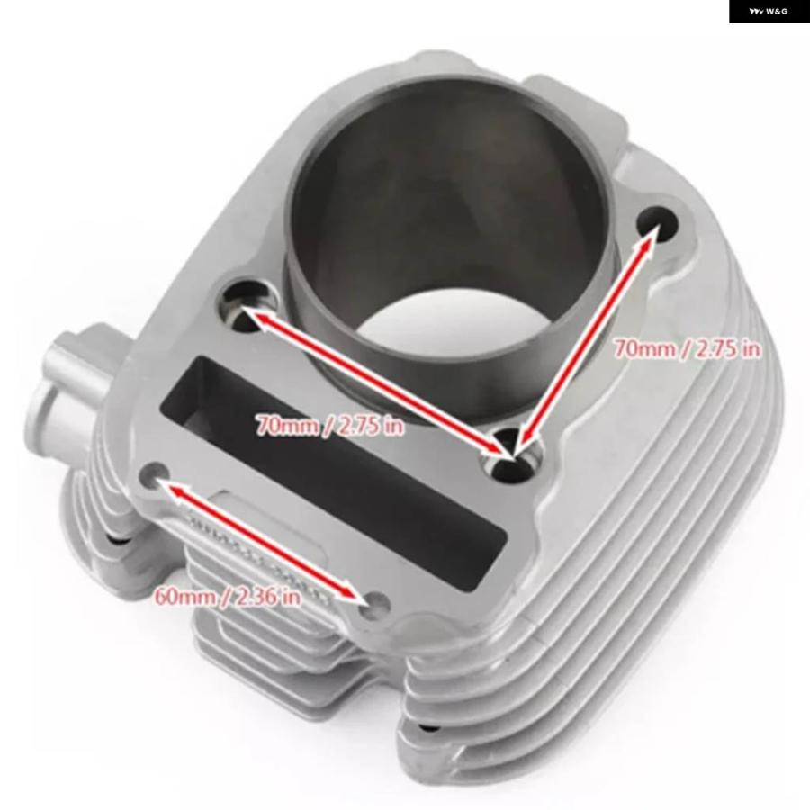 並行輸入品シリンダー ピストンガスケットキット セット TTR225 XT225 TTR230 1992-2016 3RW-11310-00-00 4VW-11310-00-00 エンジン パーツの画像