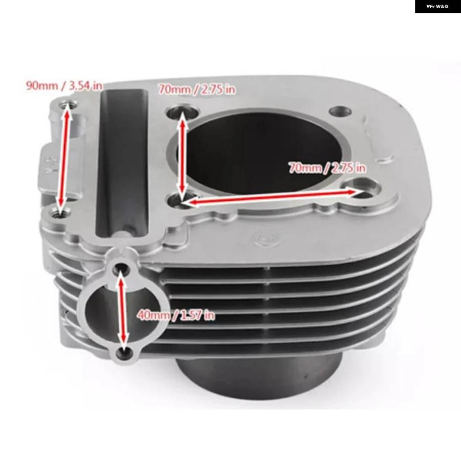 並行輸入品シリンダー ピストンガスケットキット セット TTR225 XT225 TTR230 1992-2016 3RW-11310-00-00 4VW-11310-00-00 エンジン パーツの画像