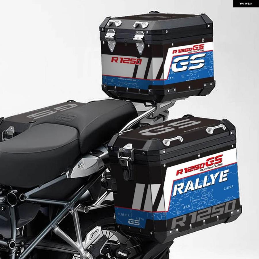 並行輸入品バイク反射 ステッカー BMW パニアケース アルミ R1200GS