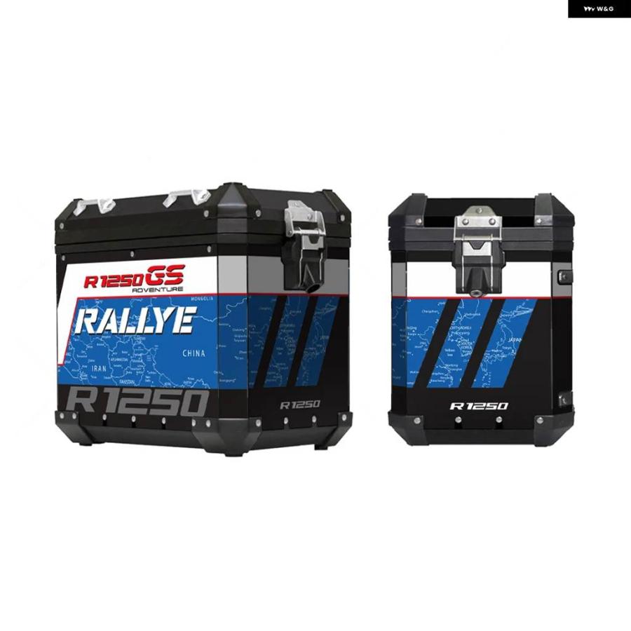 並行輸入品バイク反射 ステッカー BMW パニアケース アルミ R1200GS