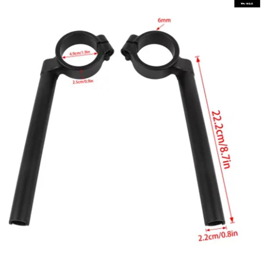 並行輸入品49MM バイククリップオン ハンドルバー スズキ GSXR1000 GSX-R1000 GSXR 1000 2012-2016 2013 2014 15 アルミ フォーク チューブの画像