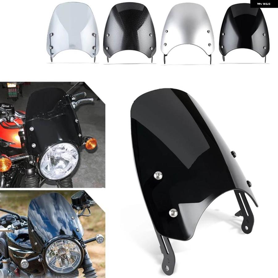並行輸入品バイク ヘッドライト フェアリング ウインドシールド トライアンフ BONNEVILLE T100 T120 T 100_5