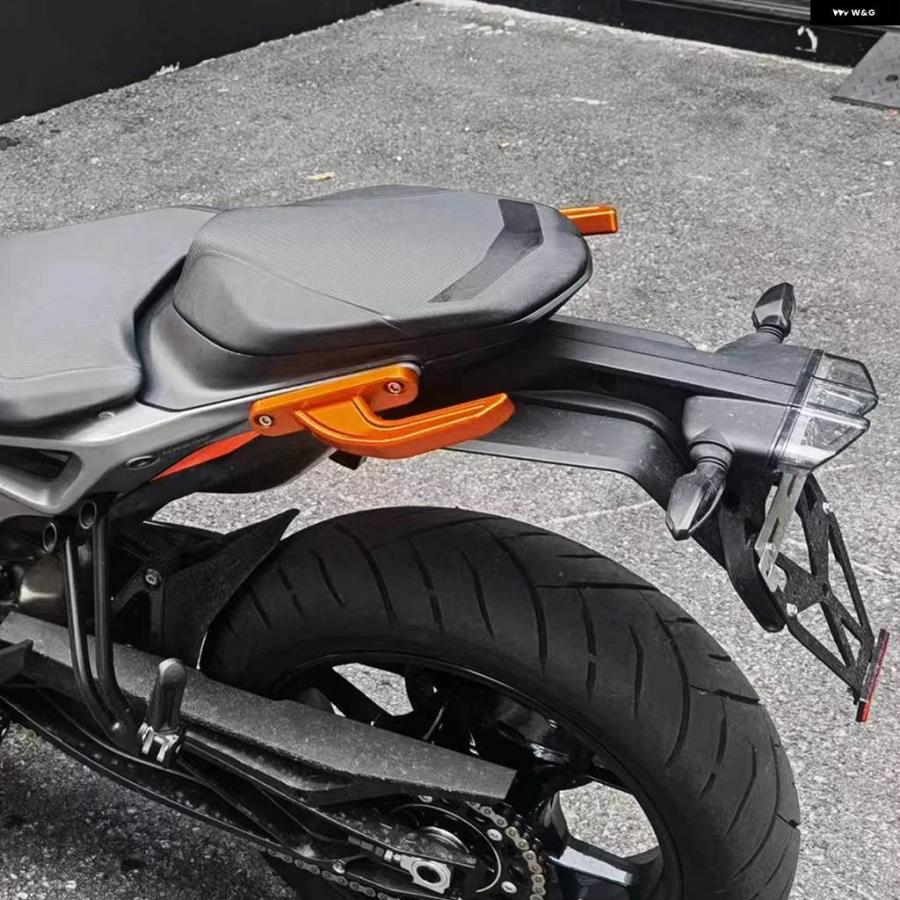 並行輸入品790 890 DUKE 790DUKE 890DUKE オートバイ パッセンジャー リア グラブハンドル シート ハン_4