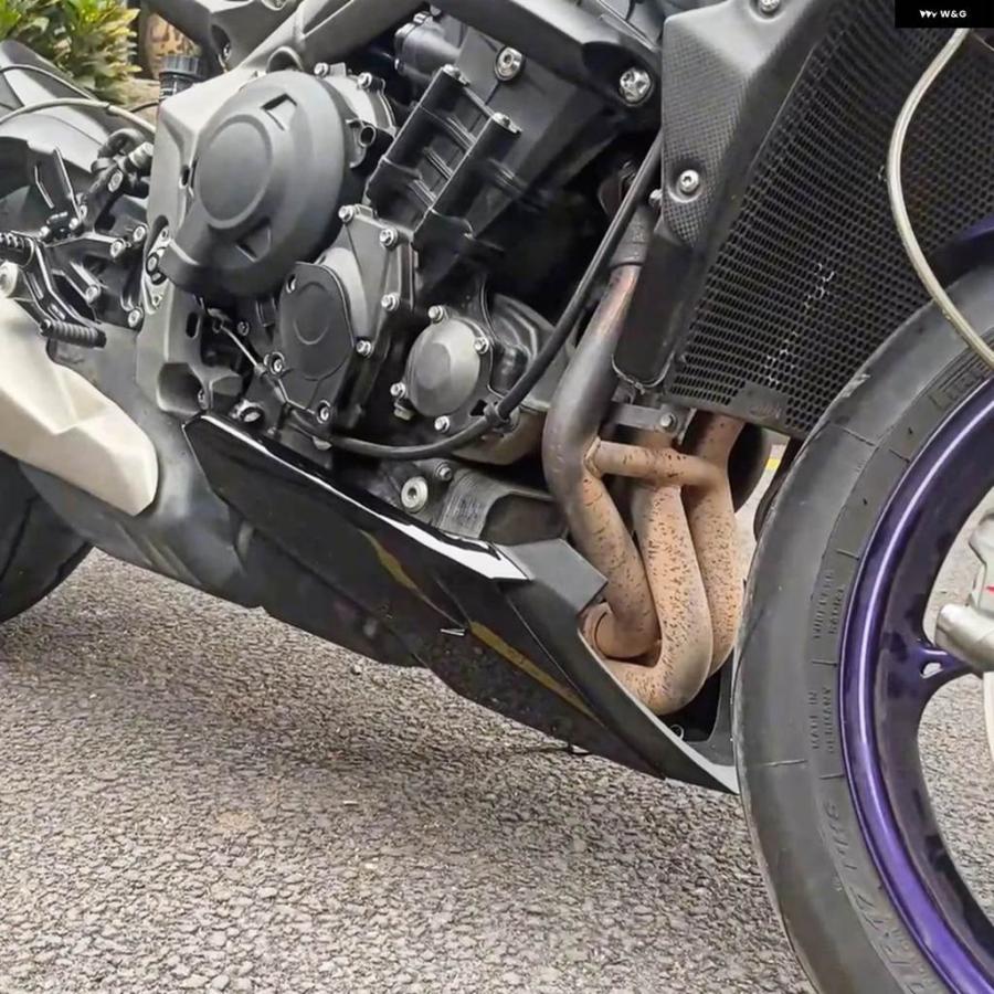 並行輸入品ストリートトリプル 765 RS R 765RS 2020-2022 バイク アクセサリー ベリーパン ベリーパン アン_6