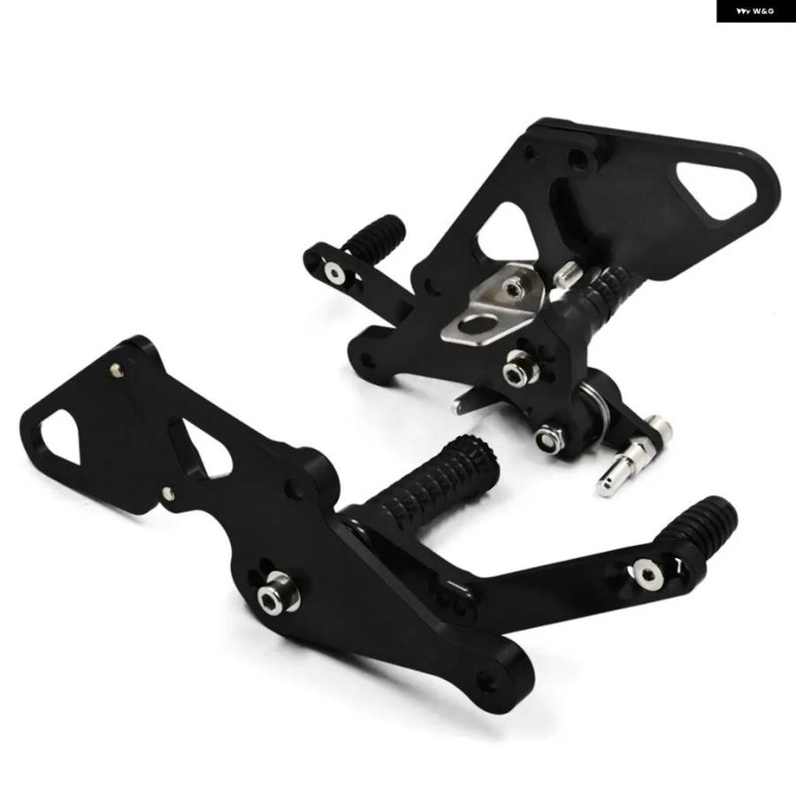 並行輸入品2020 FZ-07 MT-07 CNC調整可能 フットレスト リアセット ヤマハ MT07 FZ07 2013-201の画像