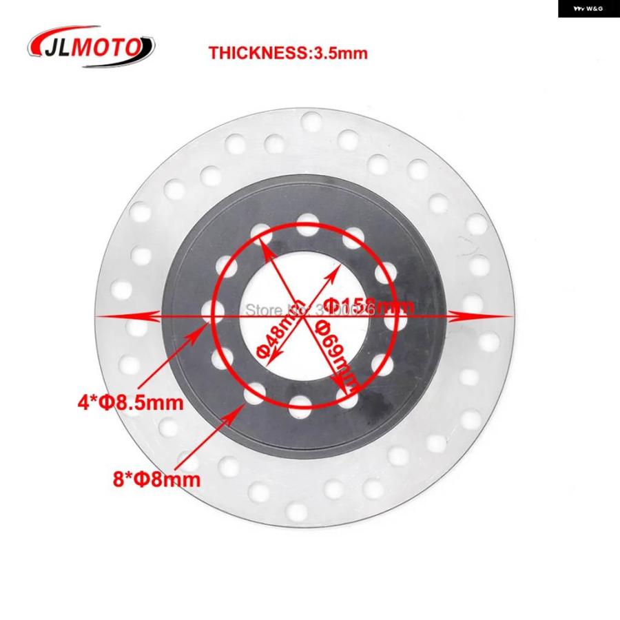 並行輸入品710MM M8*3 ホイールハブ リアアクスル アッセンブリー 428# 37T スプロケット 160MM ディスクブ_3