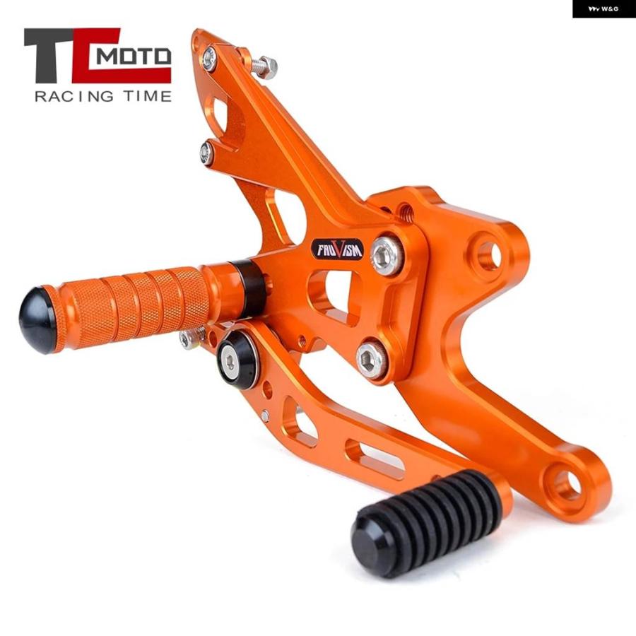 並行輸入品オートバイ フットレスト キット 調整可能 リアセット KTM 1290 SUPER DUKE R GT 2014-20_7
