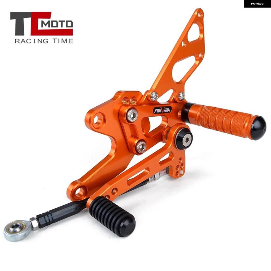 並行輸入品オートバイ フットレスト キット 調整可能 リアセット KTM 1290 SUPER DUKE R GT 2014-20_8