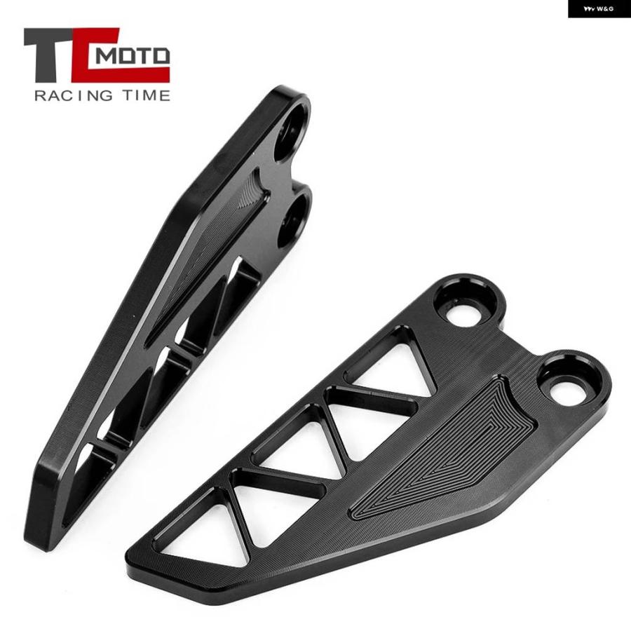 並行輸入品オートバイ フットペグ フットレスト リアセット ヒールプレート ガード プロテクター KTM DUKE 390 250の画像