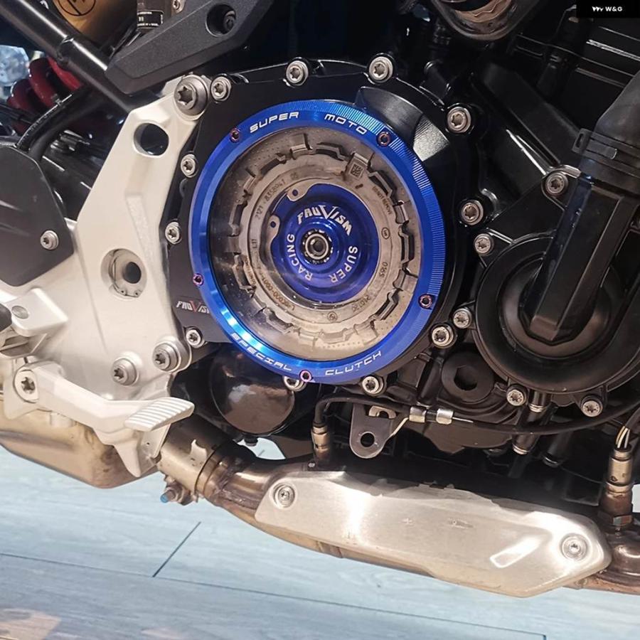 並行輸入品クリアクラッチカバー BMW F900R 900 R 2020 2021 オートバイ アクセサリー エンジン プロテクタ_5