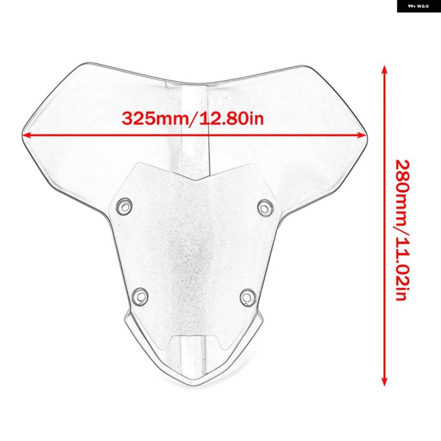 並行輸入品風防 ウィンドスクリーン カワサキ ZH2 Z H2 SE 2020 - 24 オートバイ 風防ガード エアフローデフレの画像