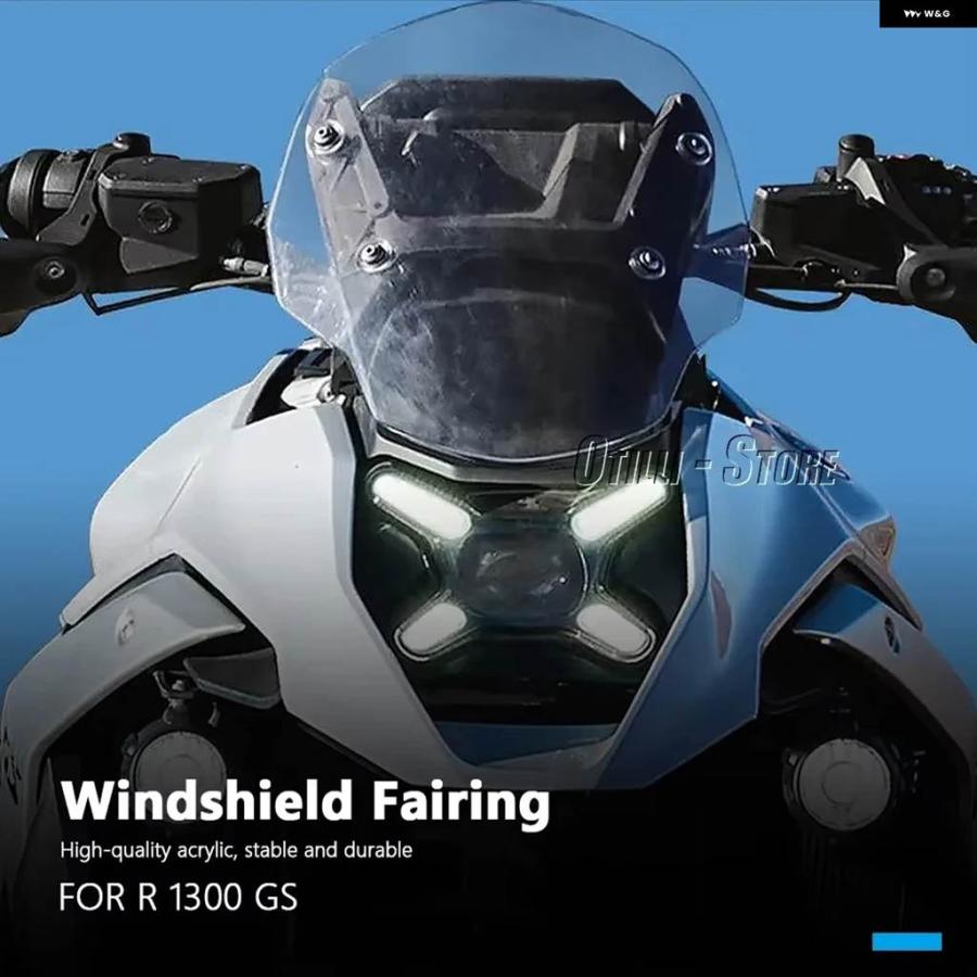 並行輸入品バイク アクセサリー 風防 ウィンドスクリーン フェアリング ウィンドデフレクター BMW R1300GS R1300Gの画像