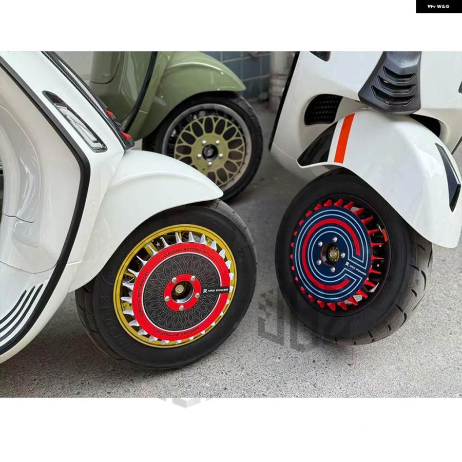 ベスパ / Vespa ホイールリム スピニングカバーセット ホイールカバー VESPA オープン 8