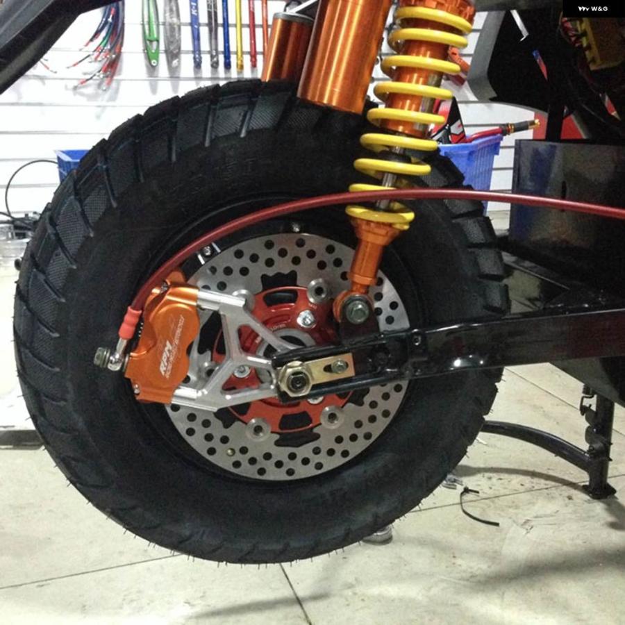 並行輸入品RPM 外径 200MM 220MM 2タイプ 1個 汎用 アルミ フローティングディスク オートバイ ブレーキ リアデの画像