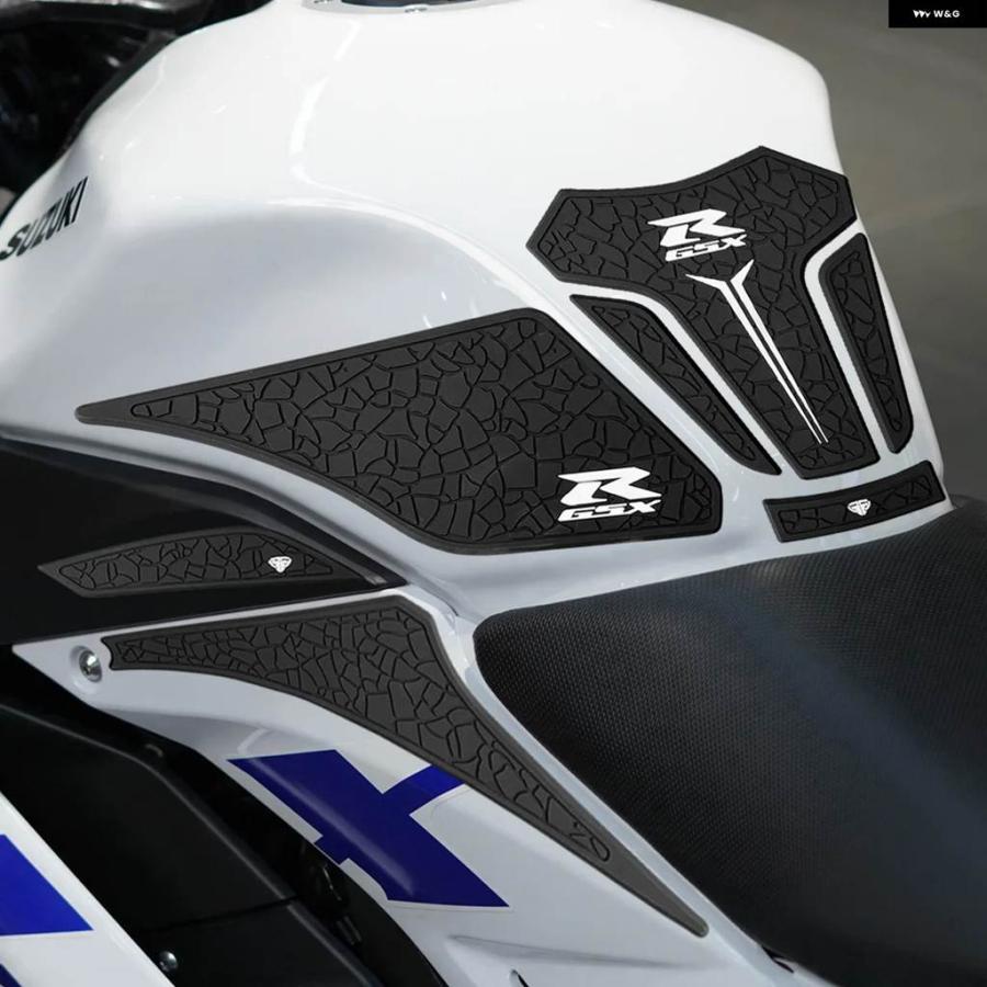 並行輸入品2025 スズキ GSX250R 滑り止め グリップ パッド ステッカーセット フィッシュボーンタンク/ボディ デカール_4