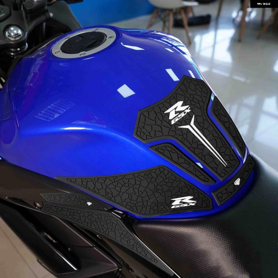 並行輸入品2025 スズキ GSX250R 滑り止め グリップ パッド ステッカーセット フィッシュボーンタンク/ボディ デカール_5