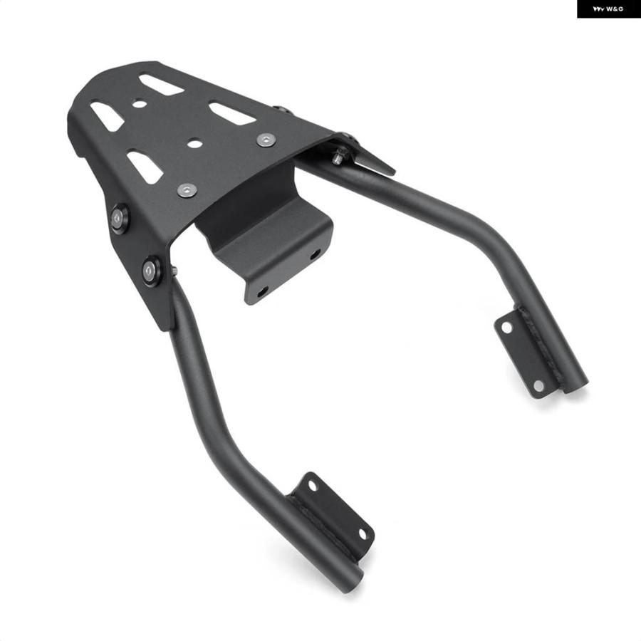 並行輸入品バイク アクセサリー ブラック リアラゲッジラック マウント カーゴ キャリア サポート BMW G310R 2017-_3