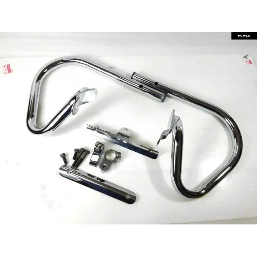 並行輸入品バイク エンジン ガード クラッシュ バー ハーレー V-ROD マッスル VRSC ナイトロッド スペシャル VRSCの画像