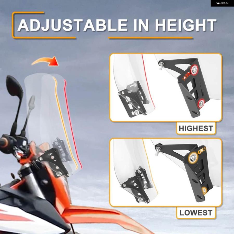 並行輸入品オートバイ ウインドシールドライザー ブラケット GPSナビゲーション ブラケット KTM 690 SMC 2019-2の画像