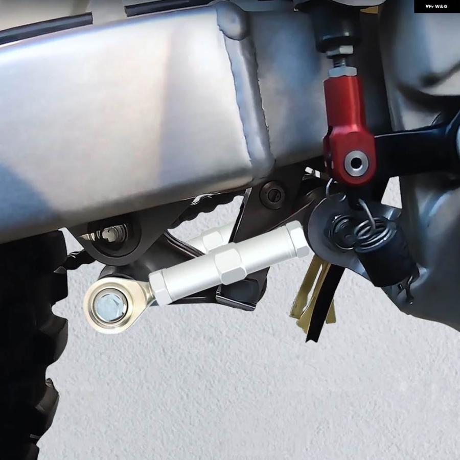並行輸入品ホンダ CRF450R 2002 - 08 オートバイ リアサスペンションリンケージ ドロップ レバー 調整可能下降リンの画像