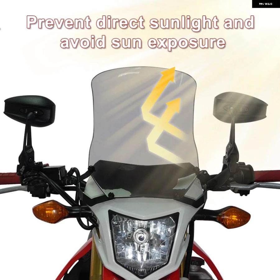 並行輸入品ホンダ CRF250L 2013-2020 CRF300L 2021 - 24 オートバイ フロント ウインドスクリーンの画像