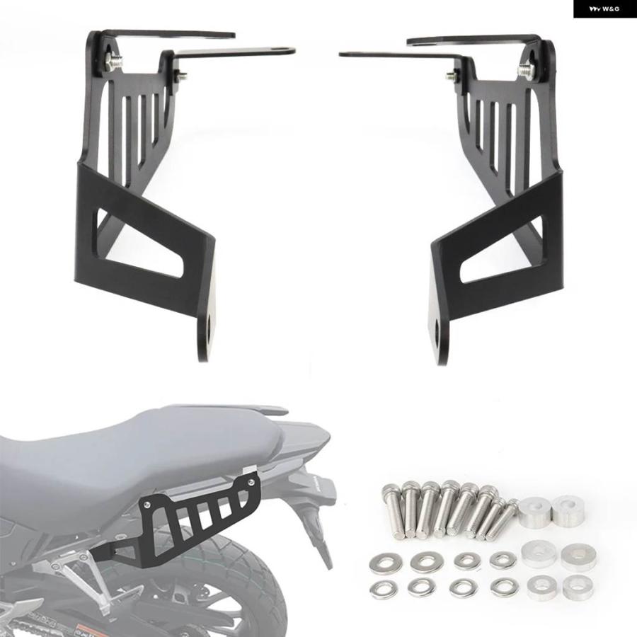並行輸入品ホンダ CB500X 2019 - 23 オートバイ サイドラゲッジラック サドルバッグ サポート バー マウント ブラ_2