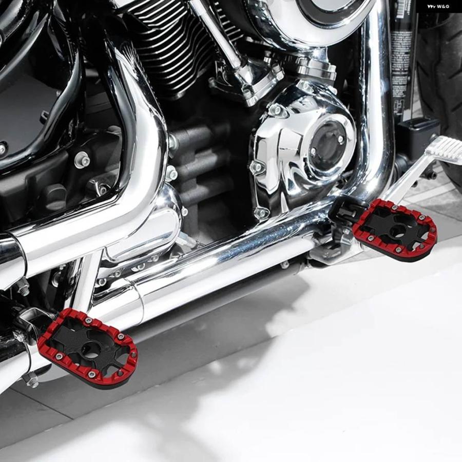並行輸入品運転席側 助手席側 フットペグ フットレスト ハーレー FXBR FXFB FLSB FXBB FXLRST ブレイクア_7