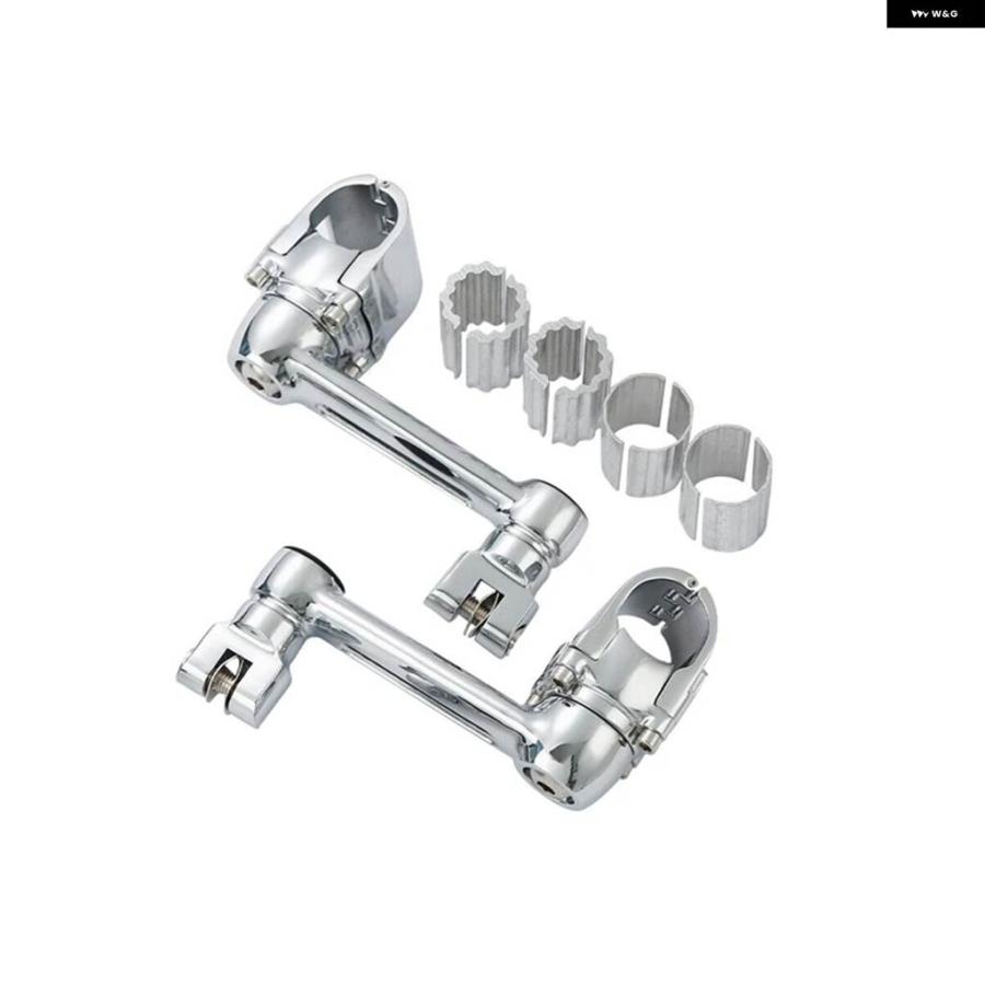 並行輸入品オートバイ 25MM 32MM 35MM 調整可能 フットレスト フットペグ マウント ホンダ ゴールドウィング 180の画像