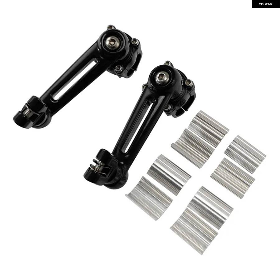 並行輸入品オートバイ 25MM 32MM 35MM 調整可能 フットレスト フットペグ マウント ホンダ ゴールドウィング 180の画像