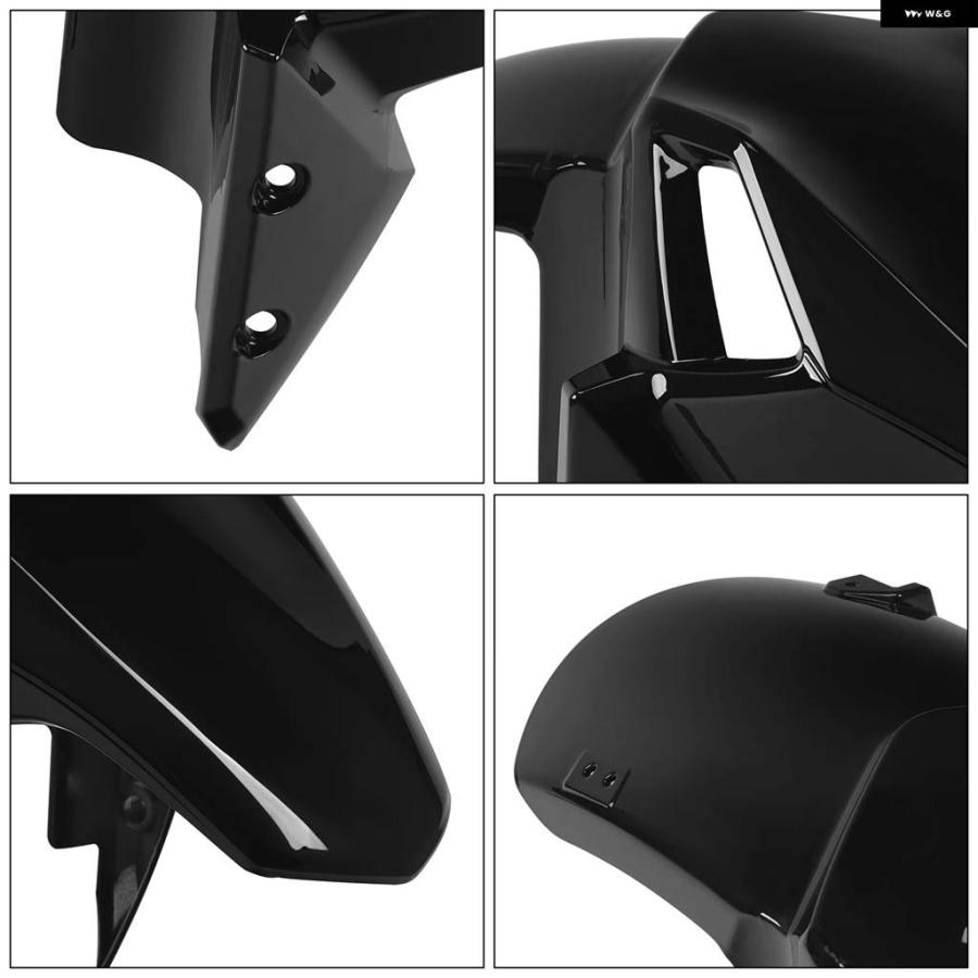 並行輸入品フロントフェンダー マッドガード スプラッシュガード カワサキ Z900 2017-2024 2020 2022  カス_5