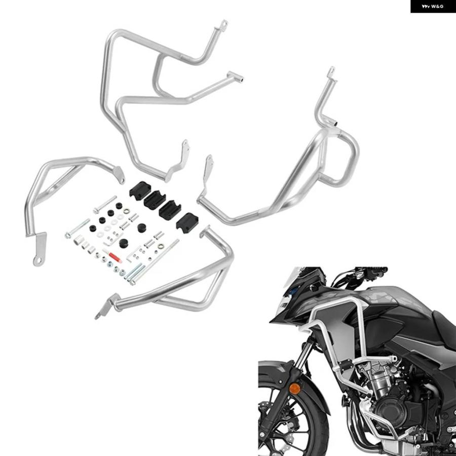 並行輸入品ホンダ CB500X 2019-2023 CB400X 2021 バイク エンジン ガード クラッシュ バー プロテクタ_6