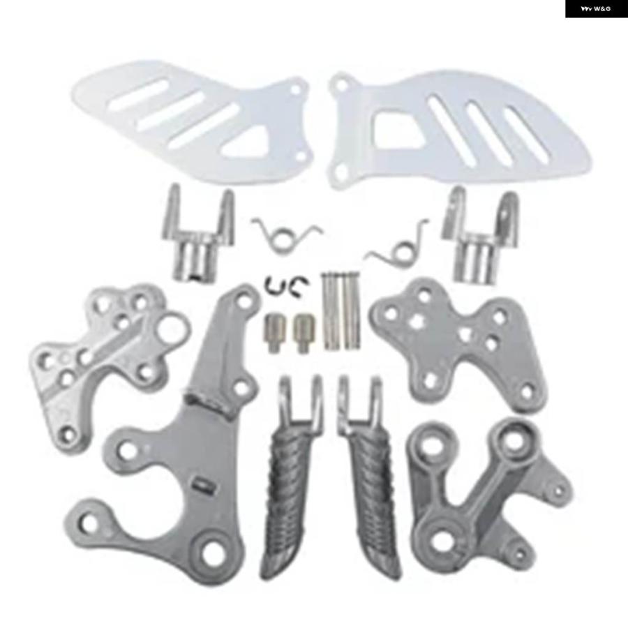 並行輸入品スズキ GSXR1000 GSXR 1000 2005-2008 オートバイ フロント フットレスト フットペグ  カス_6