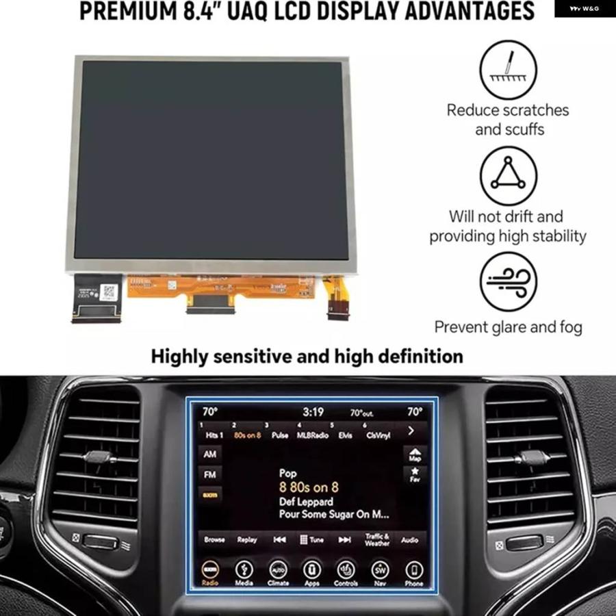 並行輸入品TDO-XGA084 8.4インチ タッチスクリーン ジープ グランド チェロキー 2018-2022 カーナビ システの画像